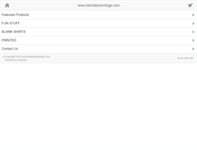 Tablet Screenshot of idontdomornings.com